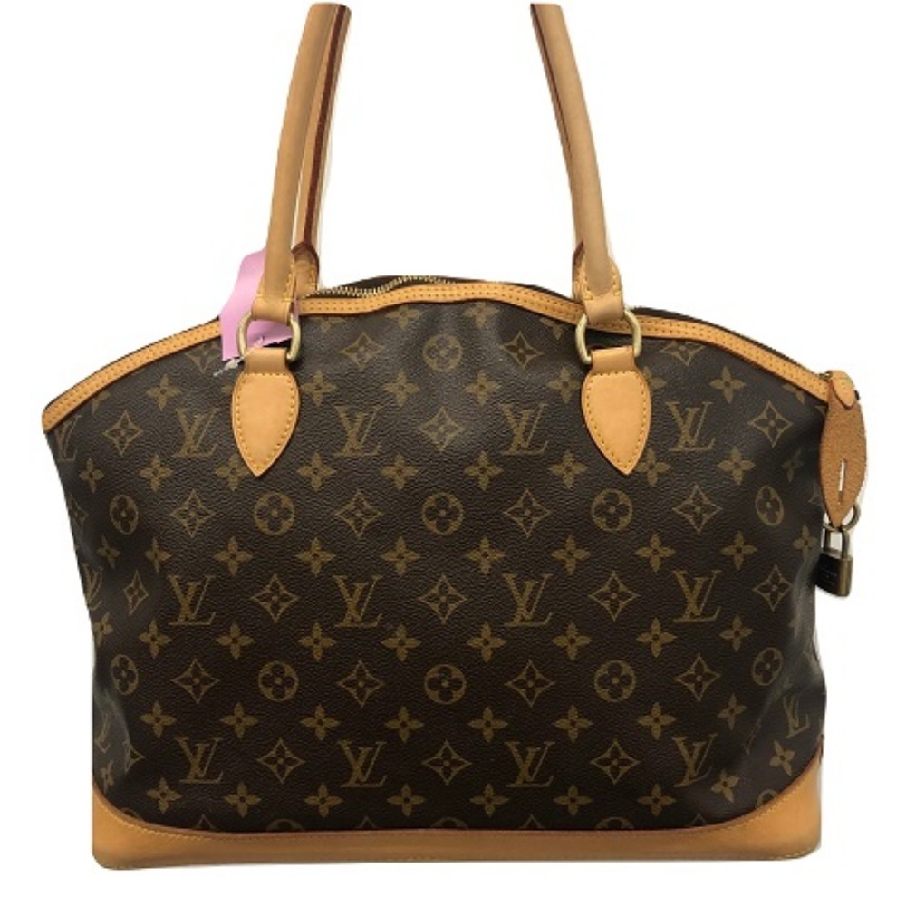 Louis Vuitton - Brown Monogram Lockit Tote - Picture 2 of 6